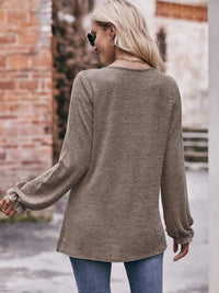 Round Neck Long Sleeve Casual T-Shirt 100100344414707 29 Affordable Fashion Under $100 Jerry's Apparel 
