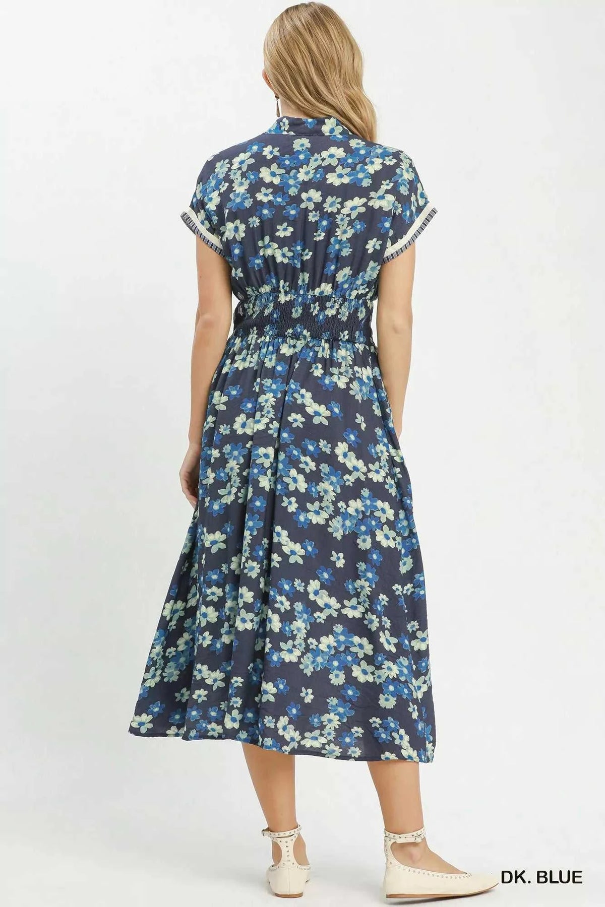 Umgee Ruffle Sleeve Henley Shift Dress 100100941531078 66 Affordable Fashion Under $100 Jerry's Apparel 