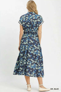 Umgee Ruffle Sleeve Henley Shift Dress 100100941531078 66 Affordable Fashion Under $100 Jerry's Apparel 