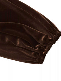 Velvet A-Line Dress with Lace Trim 100100822255548 50 Affordable Fashion Under $100 Jerry's Apparel 