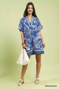 Umgee Jacquard Two Tone Mini Dress 100100632121107 57 Affordable Fashion Under $100 Jerry's Apparel 