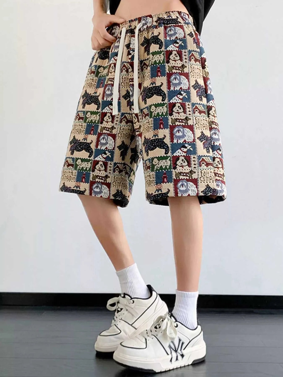Men's Plus Size Printed Casual Drawstring Shorts 100400398868752 29 Affordable Fashion Under $100 Jerry's Apparel 