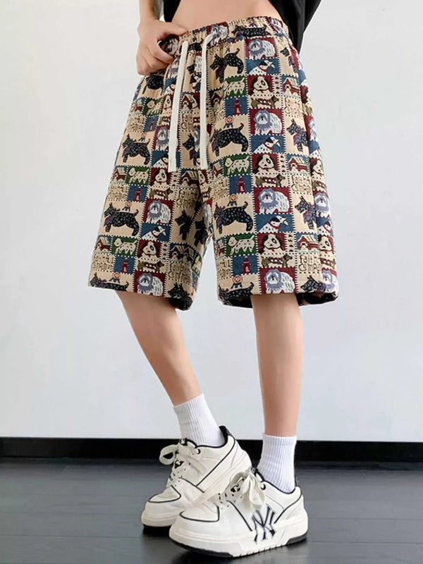 Men's Plus Size Printed Casual Drawstring Shorts 100400398868752 29 Affordable Fashion Under $100 Jerry's Apparel 
