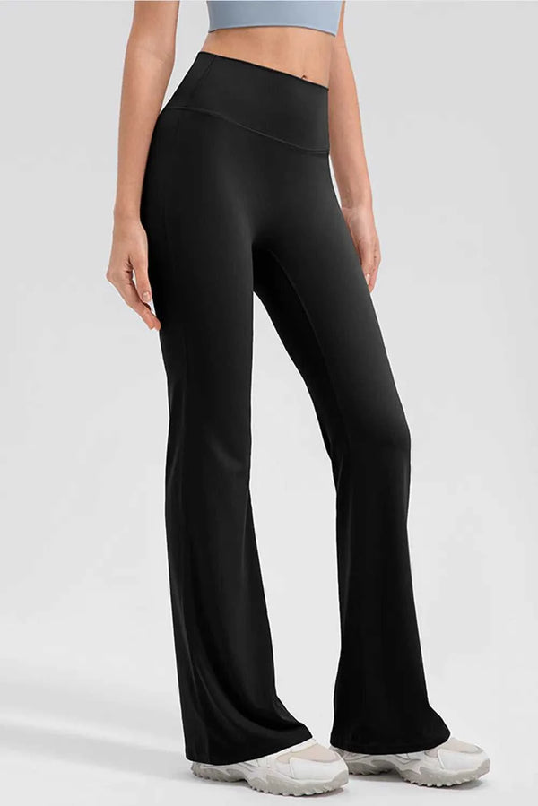 Wide Waistband High Waist Bootcut Active Leggings 100100664331140 39 Affordable Fashion Under $100 Jerry's Apparel 