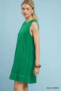 Umgee Linen Sleeveless Swing Dress 100100353311753 55 Affordable Fashion Under $100 Jerry's Apparel 