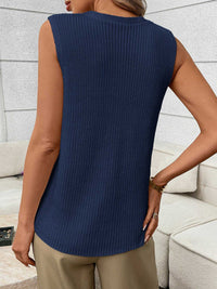 Button-Down Knit Sweater Vest 100100407223326 37 Affordable Fashion Under $100 Jerry's Apparel 