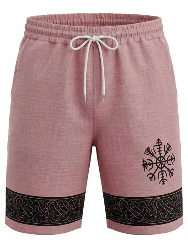 Men's Full Size Linen Blend Drawstring Shorts Plus Size 100400890274881 29 Affordable Fashion Under $100 Jerry's Apparel 