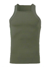 Men's Full Size Square Neck Wide Strap Tank Plus Size 100400453861883 34 Affordable Fashion Under $100 Jerry's Apparel 