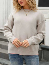 Bow-Back Round Neck Sweater 100100213486101 49 Affordable Fashion Under $100 Jerry's Apparel 