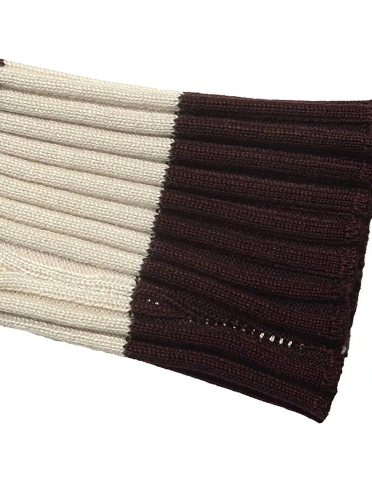 Striped Ribbed Knit Long Sleeve Sweater 100100411888212 40 Women's Sweaters and Knitwear Jerry's Apparel 