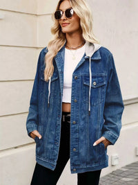 Button Up Long Sleeve Denim Jacket 100100316291883 79 Affordable Fashion Under $100 Jerry's Apparel 