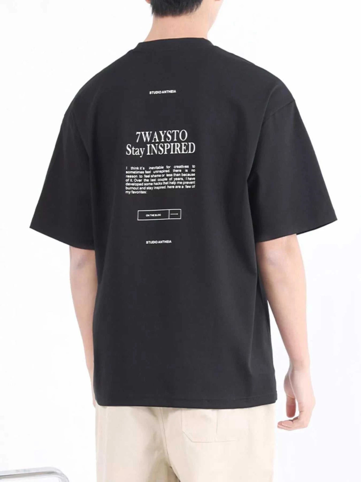 Men's Plus Size Letter Round Neck Oversized T-Shirt 100400327486906 48 Affordable Fashion Under $100 Jerry's Apparel 