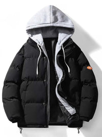 Men's Plus Size Hooded Padded Puffer Jacket 100400652536321 74 Affordable Fashion Under $100 Jerry's Apparel 