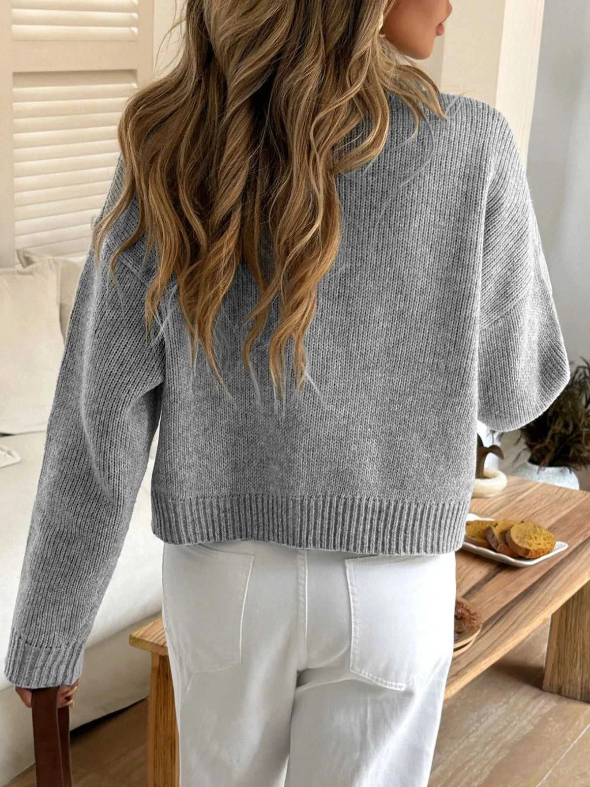 Button-Down Knit Cardigan 100100480919271 60 Affordable Fashion Under $100 Jerry's Apparel 