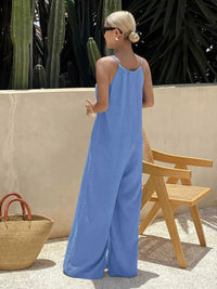 Tie Strap Wide Leg Casual Jumpsuit 100100301095680 32 Affordable Fashion Under $100 Jerry's Apparel 