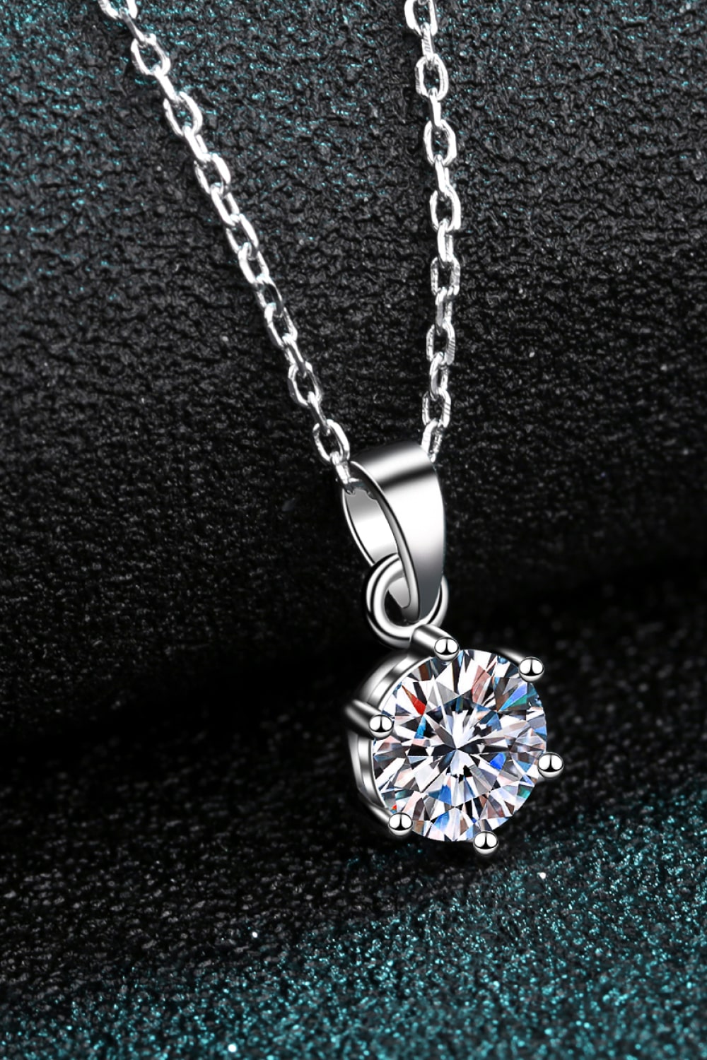 Get What You Need Moissanite Pendant Necklace