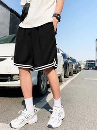 Men's Plus Size Drawstring Striped Shorts 100400501944233 25 Affordable Fashion Under $100 Jerry's Apparel 