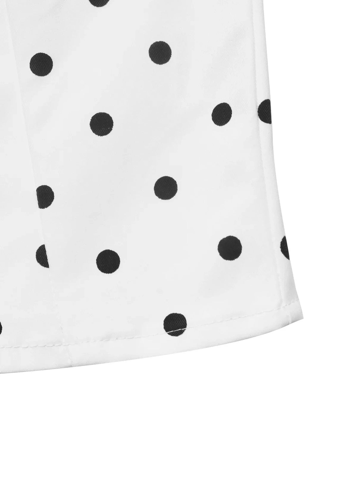 Polka Dot Zip Up Cropped Jacket 100100822180695 55 Seasonal Fashion Collections Jerry's Apparel 