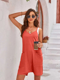 Lovelet Spaghetti Strap Romper with Pockets 100100861551903 26 Affordable Fashion Under $100 Jerry's Apparel 