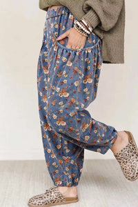 Floral Print Relaxed Fit Jeans 100100867851036 85 Affordable Fashion Under $100 Jerry's Apparel 