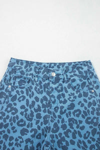 Leopard Print Barrel Leg Jeans 100100568374845 66 Affordable Fashion Under $100 Jerry's Apparel 