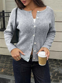 Ribbed Knit Button-Down Cardigan 101002318148819 50 Affordable Fashion Under $100 Jerry's Apparel 