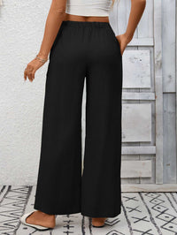 Drawstring High Waist Wide Leg Pants 100100990618349 39 Affordable Fashion Under $100 Jerry's Apparel 