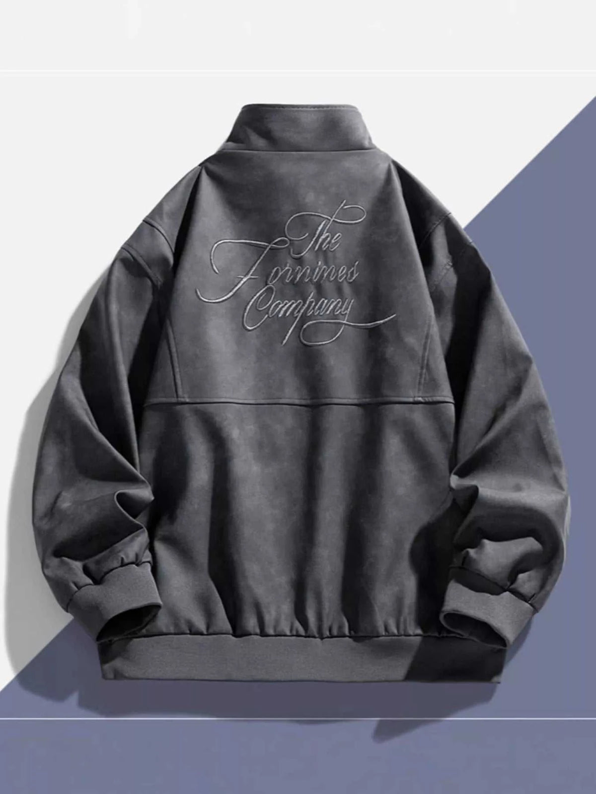 Men's Plus Size Zip Up Long Sleeve Jacket 100400340347822 86 Affordable Fashion Under $100 Jerry's Apparel 
