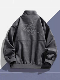 Men's Plus Size Zip Up Long Sleeve Jacket 100400340347822 86 Affordable Fashion Under $100 Jerry's Apparel 