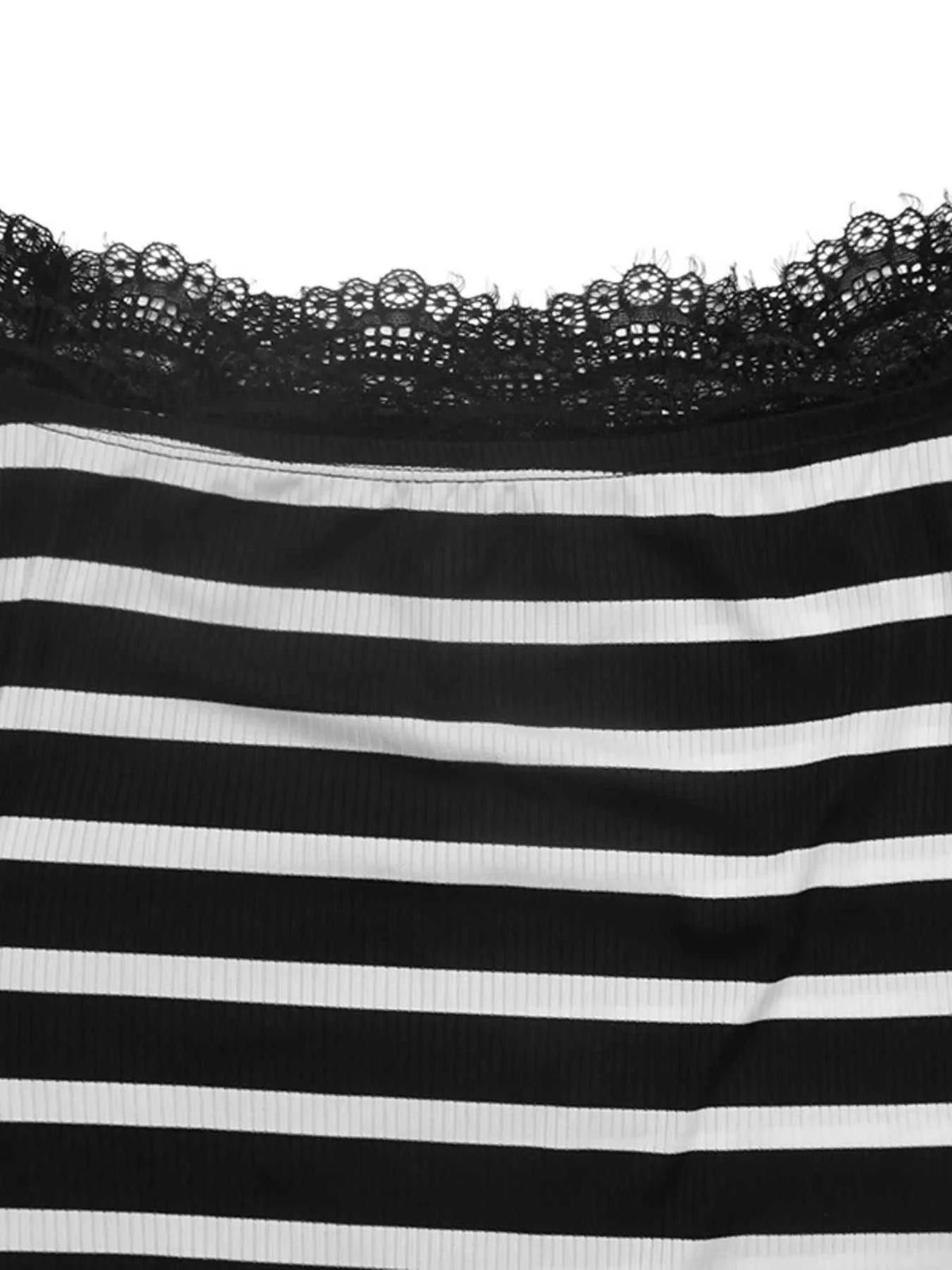 Lace Detail Off Shoulder T-Shirt 100100113285824 26 Affordable Fashion Under $100 Jerry's Apparel 