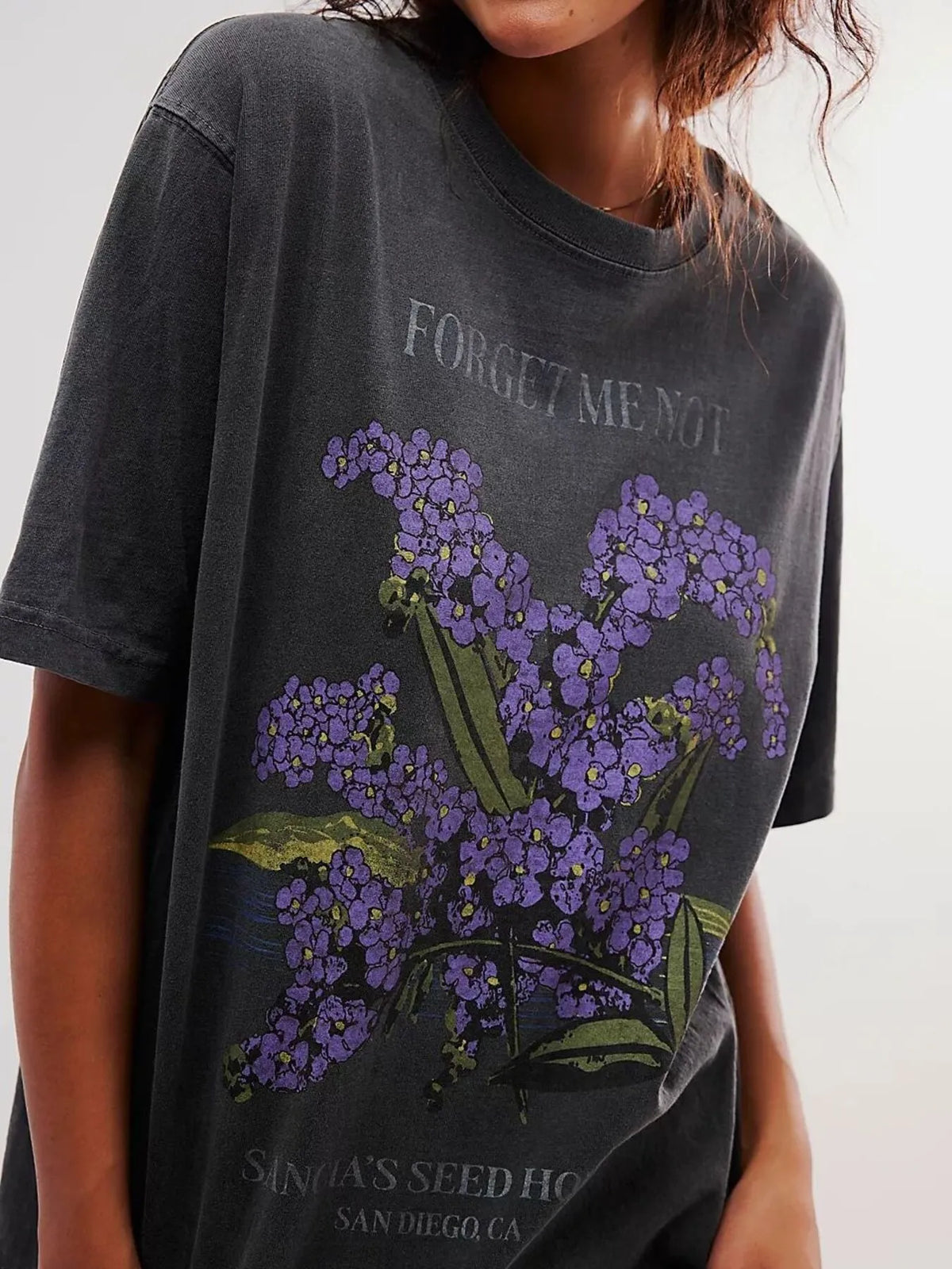 Graphic Round Neck Half Sleeve T-Shirt