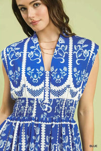 Umgee Sleeveless Smocked Midi Dress 100100878561997 62 Affordable Fashion Under $100 Jerry's Apparel 