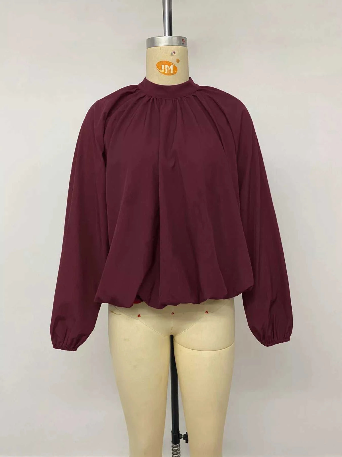 Tie Back Balloon Sleeve Blouse 101001400193158 31 Affordable Fashion Under $100 Jerry's Apparel 