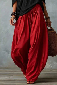 Full Size Off-Shoulder Top and Wide-Leg Pants Set Plus Size 100100599262559 45 Affordable Fashion Under $100 Jerry's Apparel 