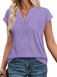 Notched Short Sleeve T-Shirt 100100058945563 25 Affordable Fashion Under $100 Jerry's Apparel 