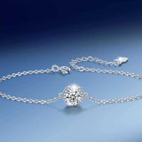 1 Carat 925 Sterling Silver Moissanite Bracelet 100500006248373 72 Affordable Fashion Under $100 Jerry's Apparel 