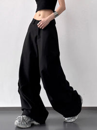 Wide Leg Relaxed Fit Pants