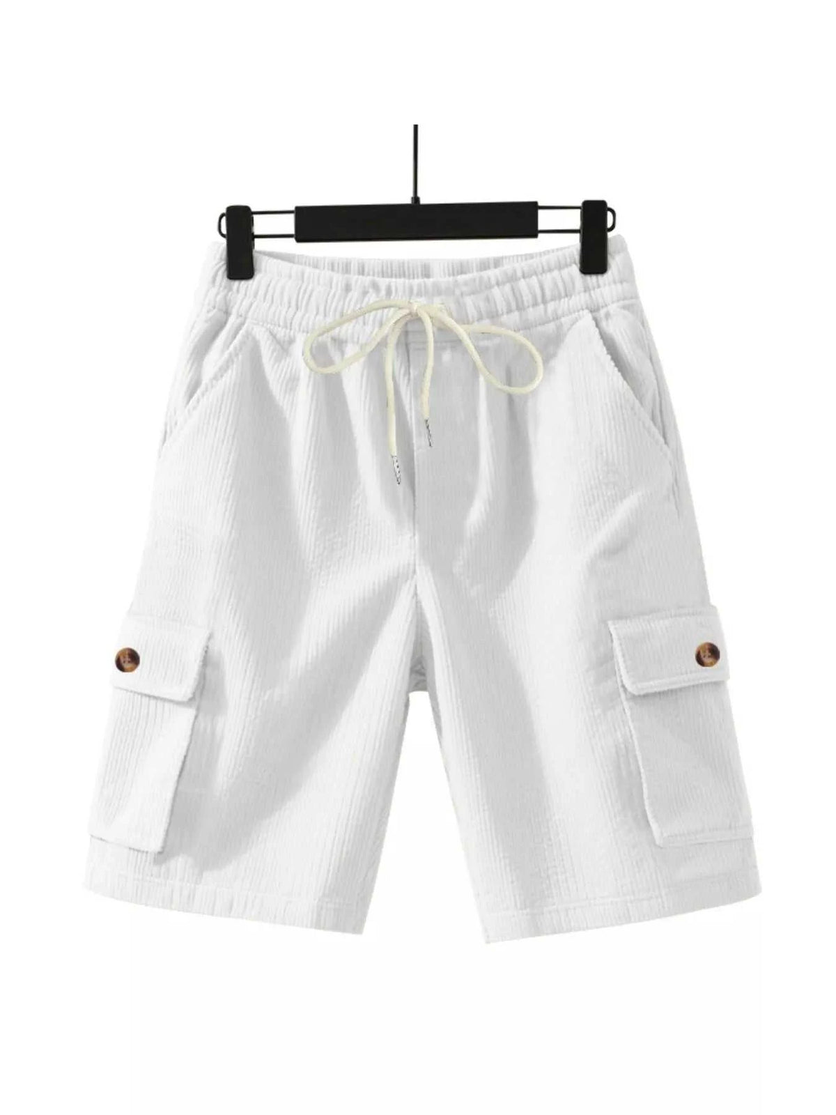 Men's Full Size Casual Textured Drawstring Cargo Shorts Plus Size 100400310318870 39 Affordable Fashion Under $100 Jerry's Apparel 
