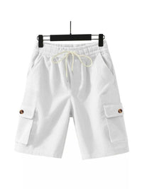 Men's Full Size Casual Textured Drawstring Cargo Shorts Plus Size 100400310318870 39 Affordable Fashion Under $100 Jerry's Apparel 