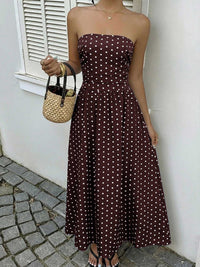 Polka Dot Tube A-Line Dress 100100003378935 36 Gifts for Her Jerry's Apparel 