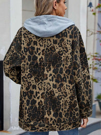 Oversized Button Up Denim Jacket with Hood 100100876233269 72 Affordable Fashion Under $100 Jerry's Apparel 