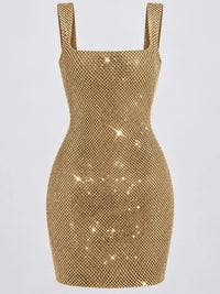 Backless Rhinestone Embellished Bodycon Mini Dress 101001623770086 73 Affordable Fashion Under $100 Jerry's Apparel 