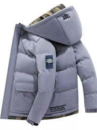 Men's Plus Size Hooded Padded Zip Up Coat 100400656724916 85 Affordable Fashion Under $100 Jerry's Apparel 