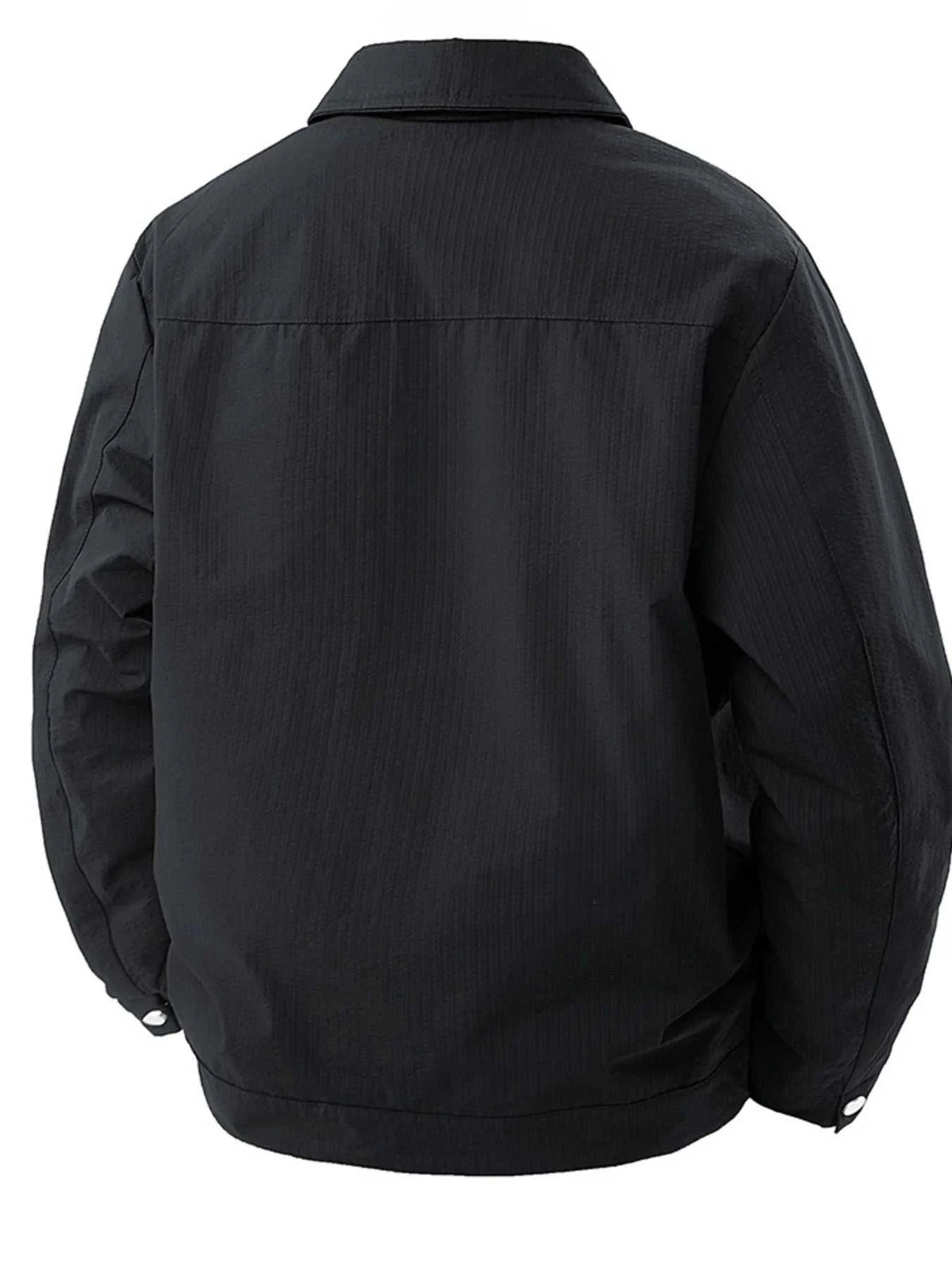 Men's Plus Size Lightweight Snap-Down Jacket 100400025740346 79 Affordable Fashion Under $100 Jerry's Apparel 