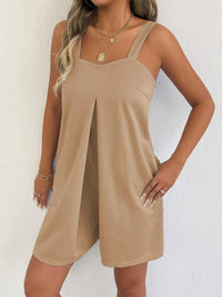 Sweetheart Neck Wide Strap Romper 100100528995455 21 Affordable Fashion Under $100 Jerry's Apparel 
