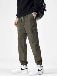 Men's Plus Size Drawstring Wide Leg Joggers 100400584285309 73 Affordable Fashion Under $100 Jerry's Apparel 
