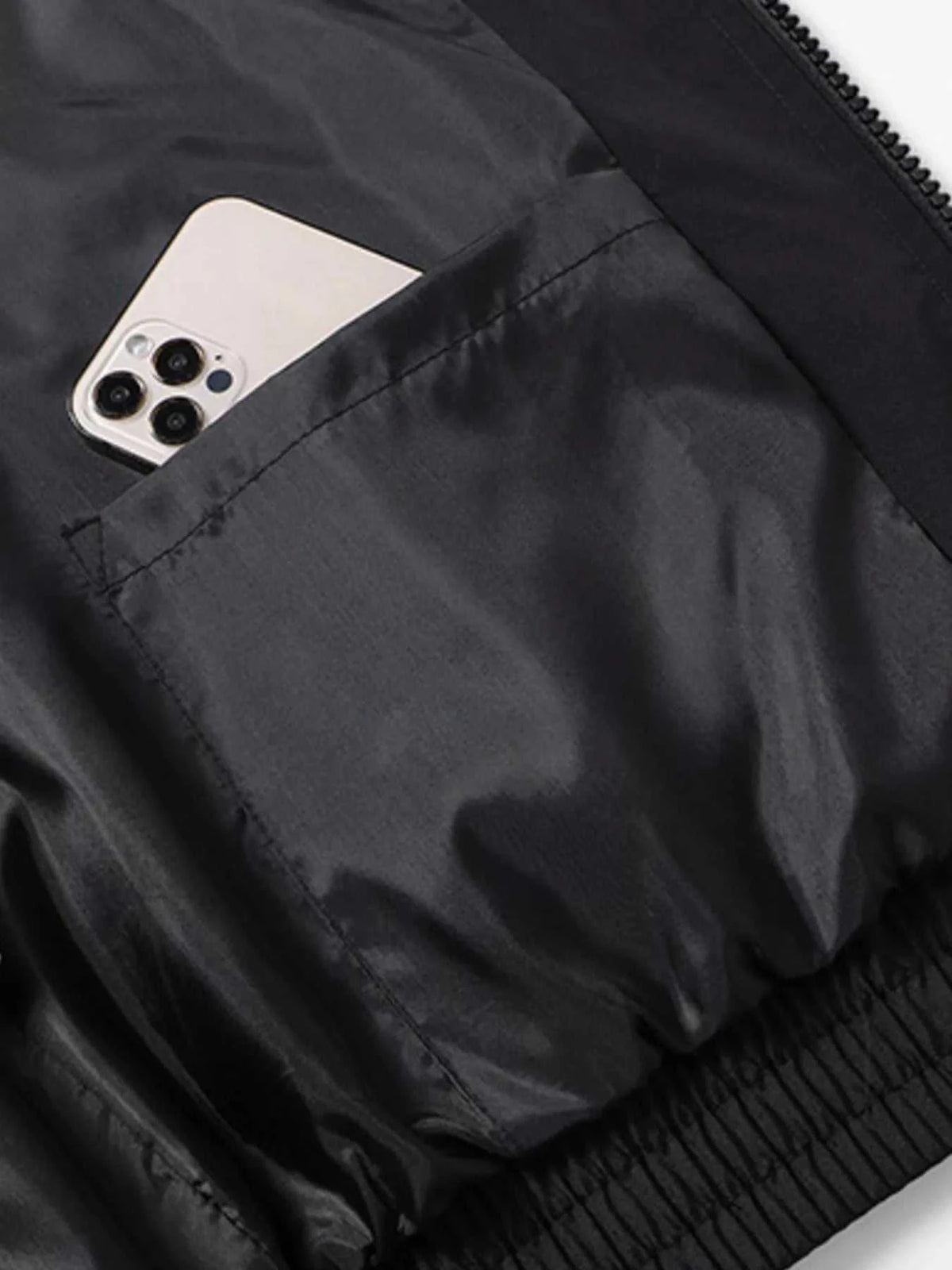 Men's Racing-Inspired Zip Up Bomber Jacket 100400808358281 75 Affordable Fashion Under $100 Jerry's Apparel 