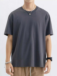 Men's Plus Size Casual Crew Neck T-Shirt 100400581659908 45 Affordable Fashion Under $100 Jerry's Apparel 
