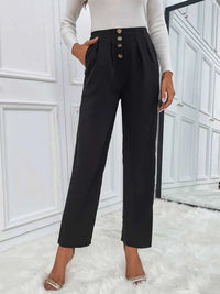 High Waist Wide Leg Pants 100100078272050 36 Affordable Fashion Under $100 Jerry's Apparel 