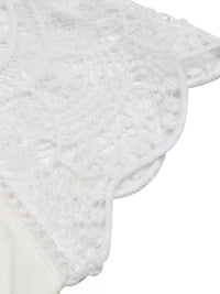 Lace Sleeve Notched Top 100100021848686 29 Affordable Fashion Under $100 Jerry's Apparel 